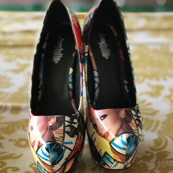 Mod Podge Pumps - Picture 2 of 2